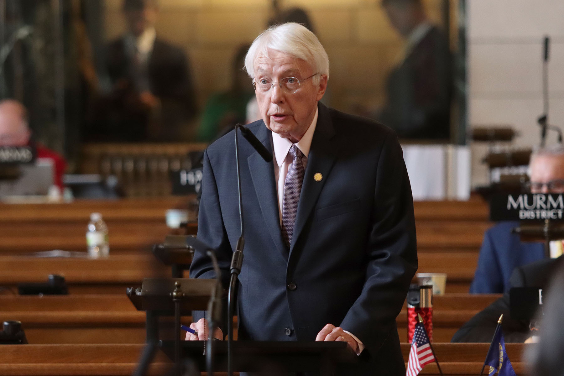 Nebraska Legislature - Pictures of Senator Merv Riepe